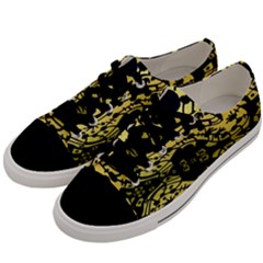 Dna Diluted Men s Low Top Canvas Sneakers by MRTACPANS