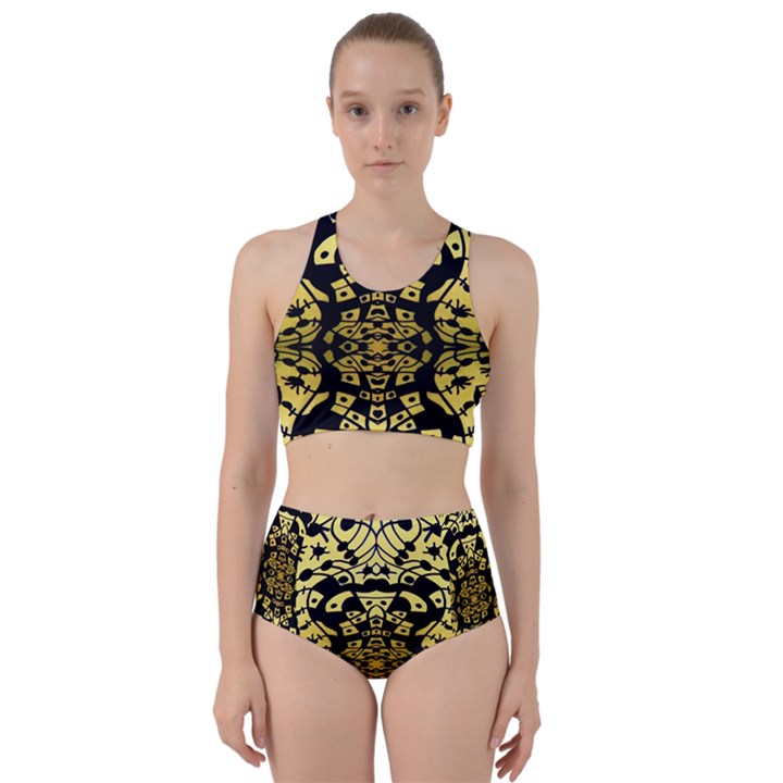 DNA ROUND OFF Racer Back Bikini Set