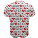 XOXO Valentines day pattern Men s Cotton Tee View2