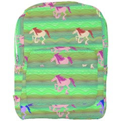 Rainbow Ponies Full Print Backpack by CosmicEsoteric