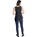 Black And White Grid Pattern Sleeveless Tunic View2