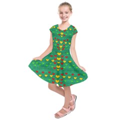 Love Is In All Of Us To Give And Show Kids  Short Sleeve Dress by pepitasart