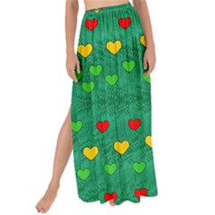 Love Is In All Of Us To Give And Show Maxi Chiffon Tie-up Sarong by pepitasart