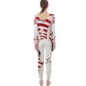 White rabbit in Wonderland Long Sleeve Catsuit View2