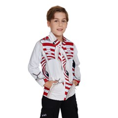 White Rabbit In Wonderland Wind Breaker (kids) by Valentinaart