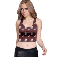 Milk Play Racer Back Crop Top by LifeisBitter