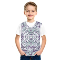 Modern Collage Pattern Mosaic Kids  Sportswear by dflcprints