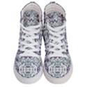 Modern Collage Pattern Mosaic Men s Hi-Top Skate Sneakers View1