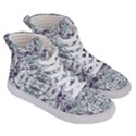 Modern Collage Pattern Mosaic Men s Hi-Top Skate Sneakers View3