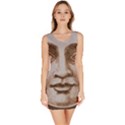 Moon Face Vintage Design Sepia Bodycon Dress View1