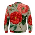 Flower Floral Background Red Rose Men s Sweatshirt View2