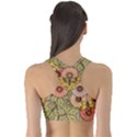 Flower Butterfly Cubism Mosaic Sports Bra View2