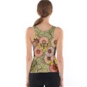 Flower Butterfly Cubism Mosaic Tank Top View2