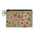 Flower Butterfly Cubism Mosaic Canvas Cosmetic Bag (Medium) View1