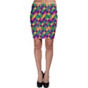 Background Geometric Triangle Bodycon Skirt View1