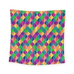 Background Geometric Triangle Square Tapestry (small) by Nexatart