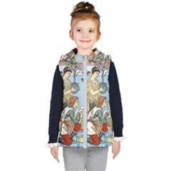 Vintage Princess Prince Old Kid s Puffer Vest by Nexatart