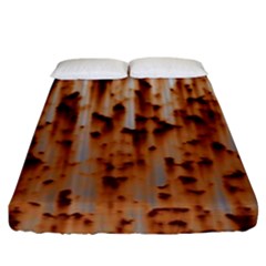 Stainless Rusty Metal Iron Old Fitted Sheet (king Size) by Nexatart