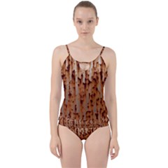 Stainless Rusty Metal Iron Old Cut Out Top Tankini Set by Nexatart