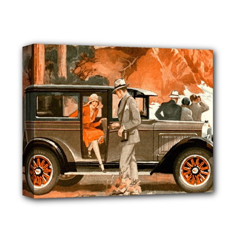 Car Automobile Transport Passenger Deluxe Canvas 14  X 11  by Nexatart