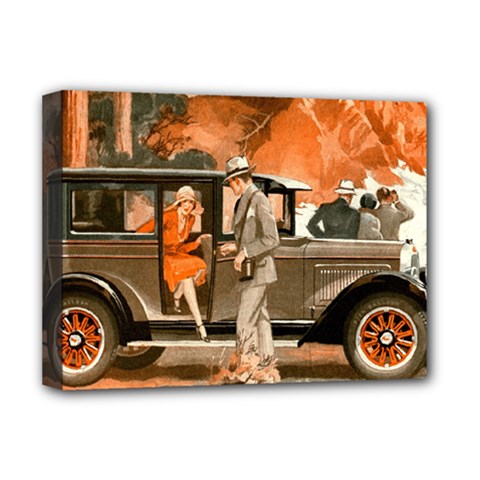 Car Automobile Transport Passenger Deluxe Canvas 16  X 12   by Nexatart