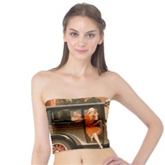 Car Automobile Transport Passenger Tube Top by Nexatart