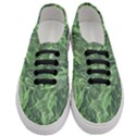 Green Geological Surface Background Women s Classic Low Top Sneakers View1