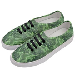 Green Geological Surface Background Women s Classic Low Top Sneakers by Nexatart