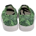 Green Geological Surface Background Women s Classic Low Top Sneakers View4