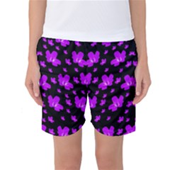 Pretty Flowers Women s Basketball Shorts by pepitasart