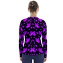 Pretty Flowers V-Neck Long Sleeve Top View2