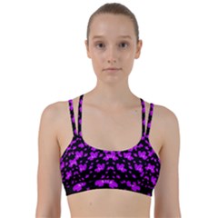 Pretty Flowers Line Them Up Sports Bra by pepitasart