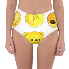 Bread Reversible High-waist Bikini Bottoms by KuriSweets