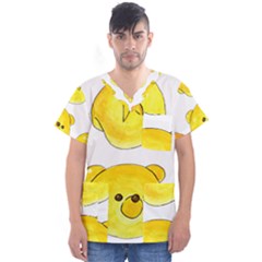 Bread Men s V-neck Scrub Top