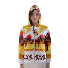 Xoxo Hooded Wind Breaker (women) by KuriSweets