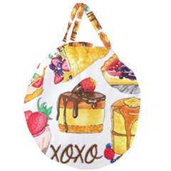 Xoxo Giant Round Zipper Tote by KuriSweets