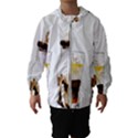 Coffee and milkshakes Hooded Wind Breaker (Kids) View1