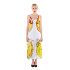 Cute Bread Sleeveless Maxi Dress by KuriSweets