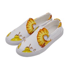 Cute Bread Women s Canvas Slip Ons by KuriSweets