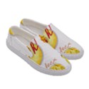 Cute Bread Women s Canvas Slip Ons View3