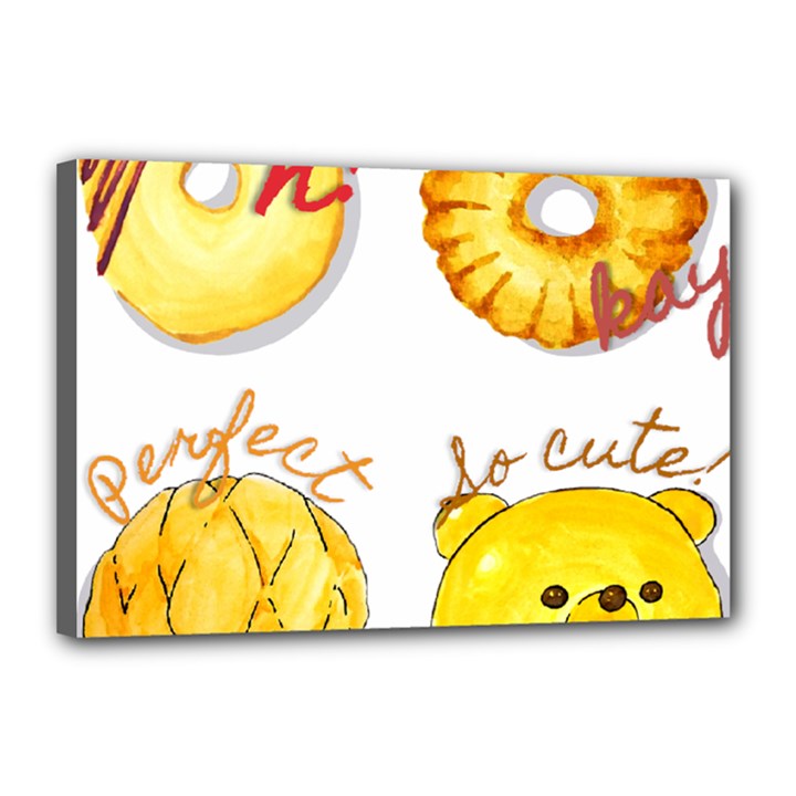 Bread Stickers Canvas 18  x 12 