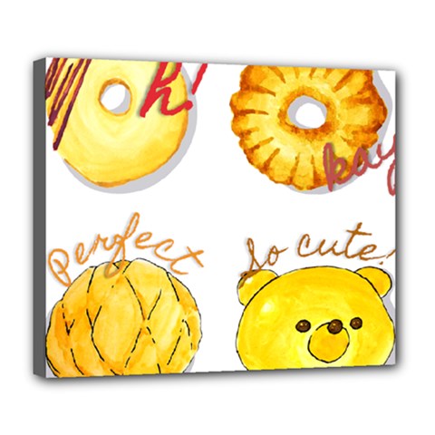 Bread Stickers Deluxe Canvas 24  X 20   by KuriSweets