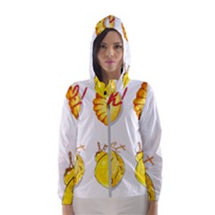 Bread Stickers Hooded Wind Breaker (women) by KuriSweets