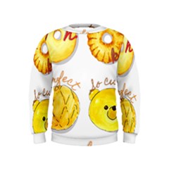 Bread Stickers Kids  Sweatshirt by KuriSweets