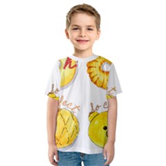 Bread Stickers Kids  Sport Mesh Tee