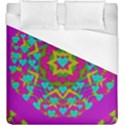 Hearts In A Mandala Scenery Of Fern Duvet Cover (King Size) View1