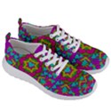 Hearts In A Mandala Scenery Of Fern Men s Lightweight Sports Shoes View3