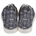 Dark Oriental Ornate Pattern Men s Mid-Top Canvas Sneakers View4