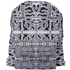 Dark Oriental Ornate Pattern Giant Full Print Backpack by dflcprints