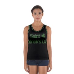  St  Patricks Day  Sport Tank Top  by Valentinaart